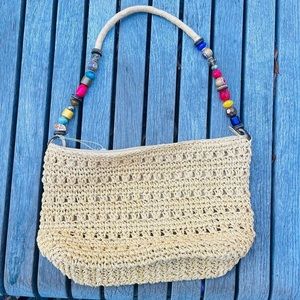 Cappelli woven beaded bag